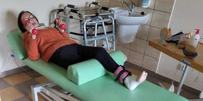 Rehabilitationsfortschritte von Frau Bożenna